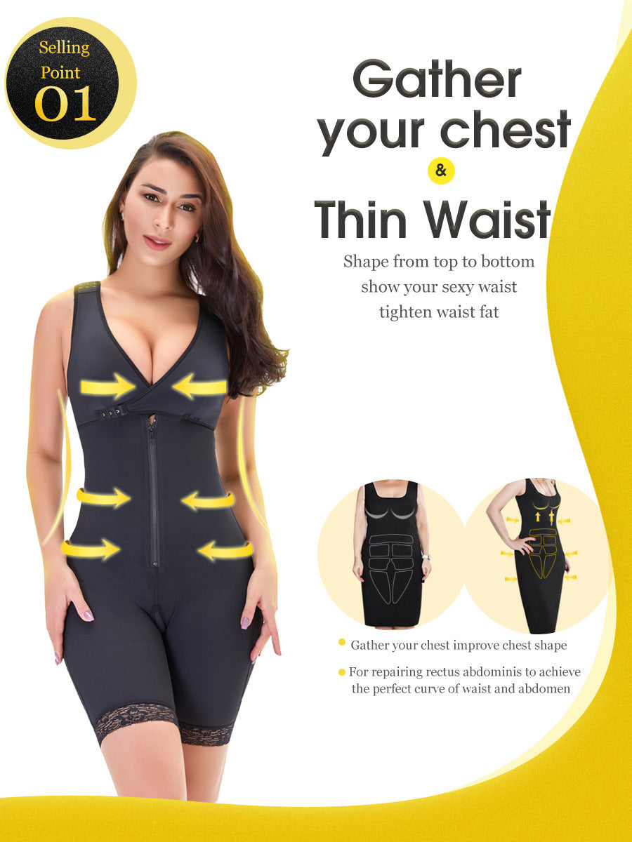 V-neck Full Body Shapewear