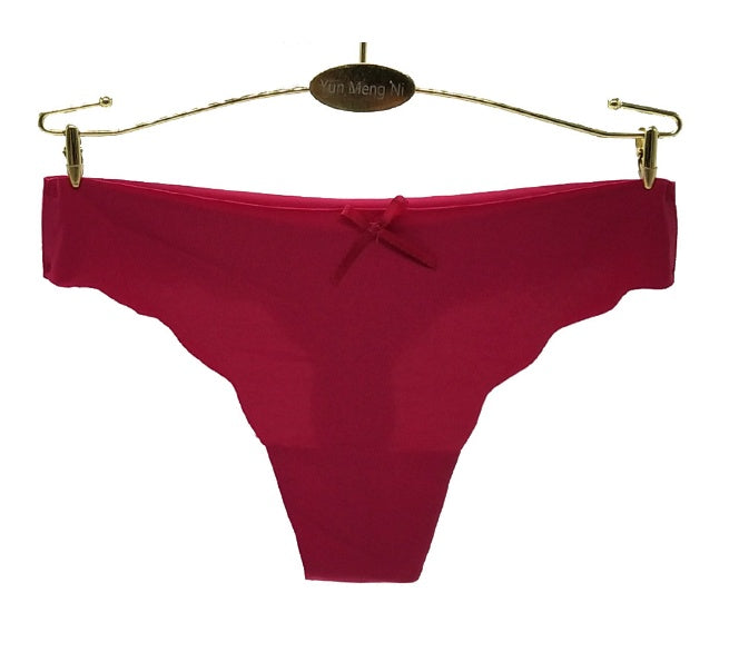 12PC Per Pack Seamless Thong Panties