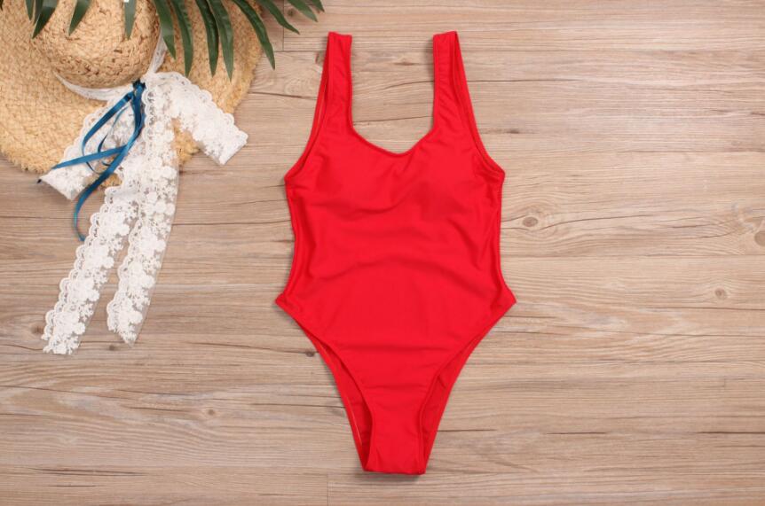 Backless One-piece Swimsuit