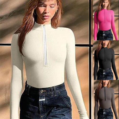 Long Sleeve Seamless Shapewear Jumpsuit