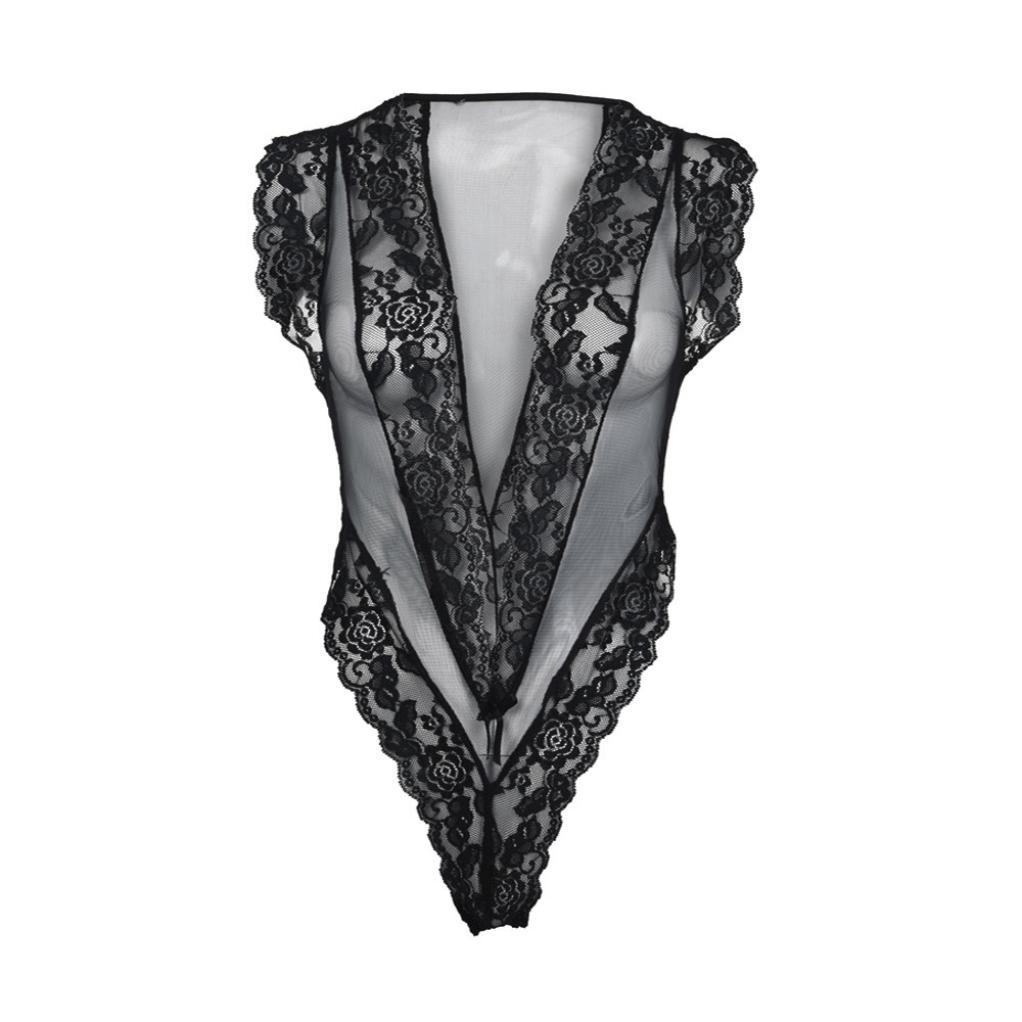 Transparent Sexy Lingerie One-piece Shapewear