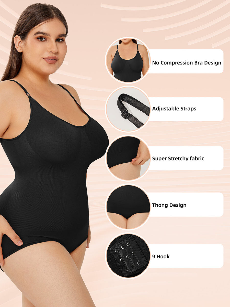 Full Bust Body Shaper Bodysuit