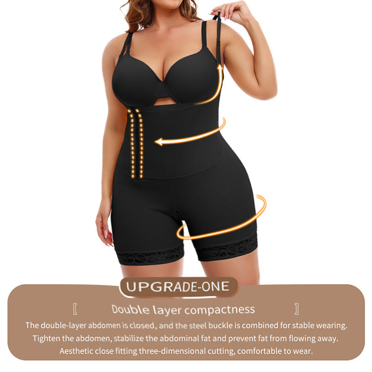 Side-zipper Firm Tummy Compression Shapewear