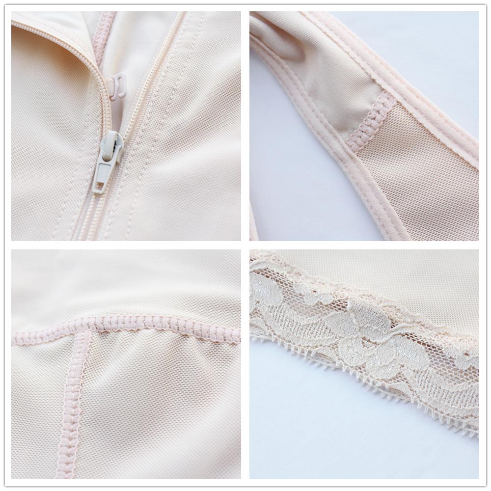 Zippered Butt Lift Tummy Compression Bodysuit