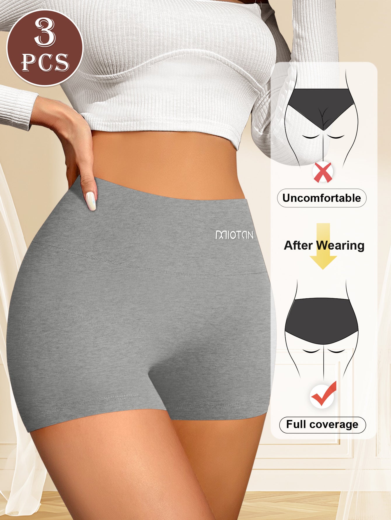 High Waist Tummy Control Underwear