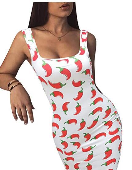 Sleveless Bodycon Tank Dress