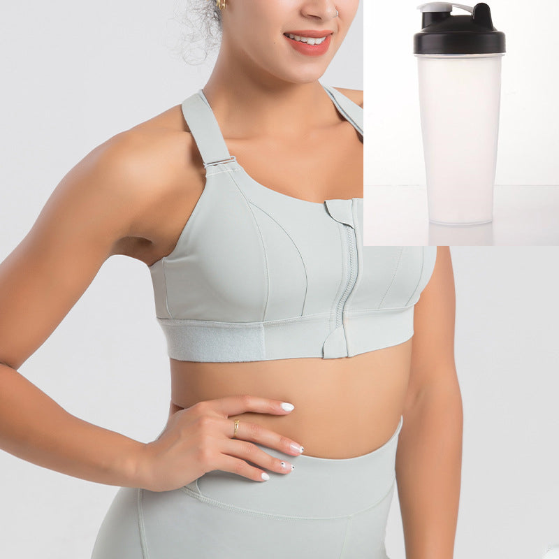 Front Zipper Activewear Sports Bra, Pant, or Set