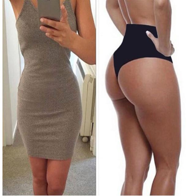 High Waist Tummy Control Thong 1-3pcs