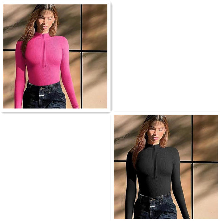 Long Sleeve Seamless Shapewear Jumpsuit