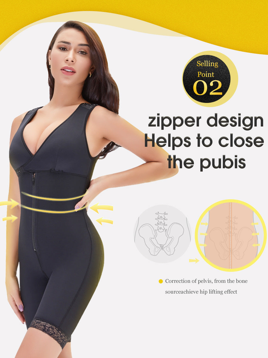 V-neck Full Body Shapewear
