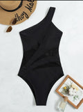 One-shoulder & One- piece Swimsuit