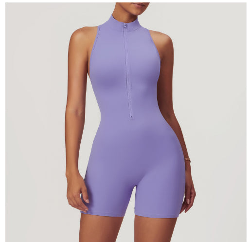 Fitness Yoga Jumpsuit Backless Shapewear Bodysuit