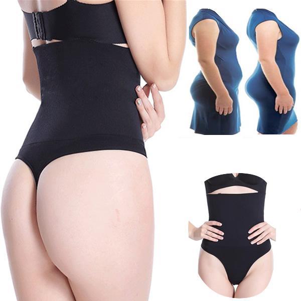 High Waist Tummy Control Thong 1-3pcs