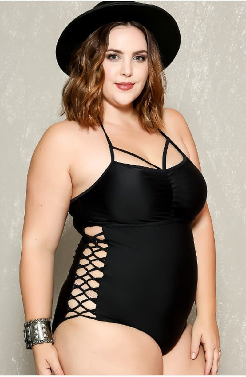 Plus Size One Piece Swimsuit