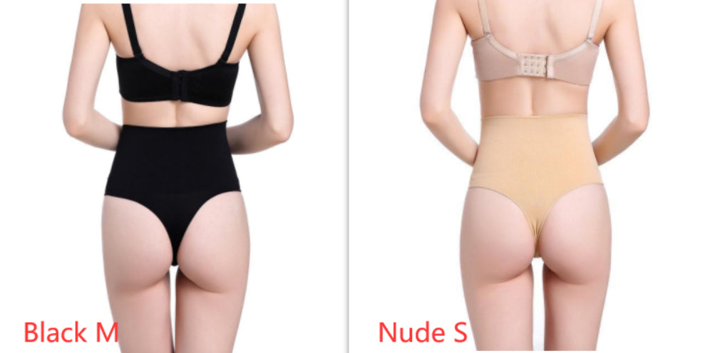 High Waist Tummy Control Thong 1-3pcs