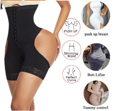 High Waist Butt Lifter Tummy Control Underwear