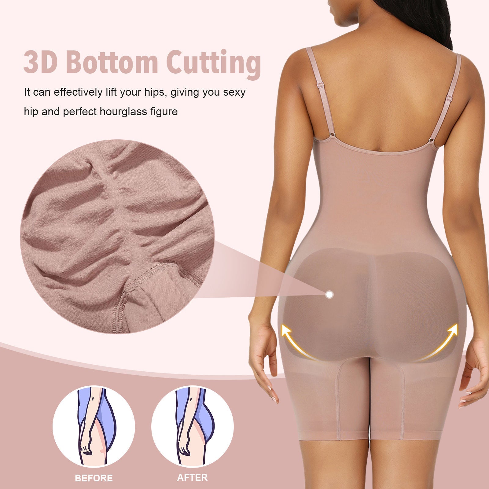 Slimming Tummy Shaper Waist Trainer Bodysuit