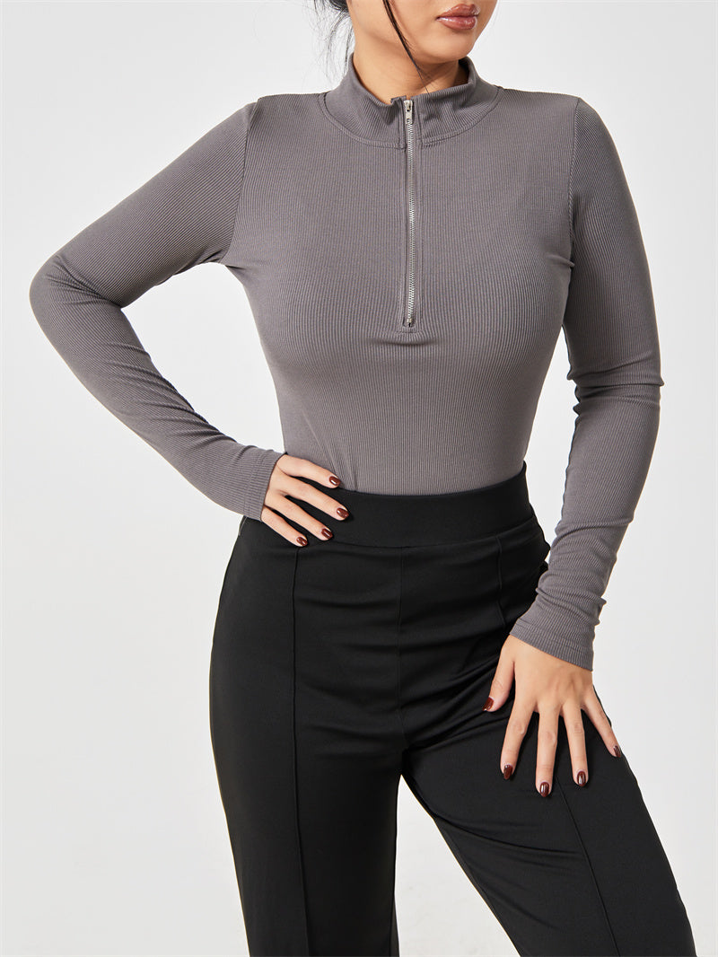 Long Sleeve Seamless Shapewear Jumpsuit