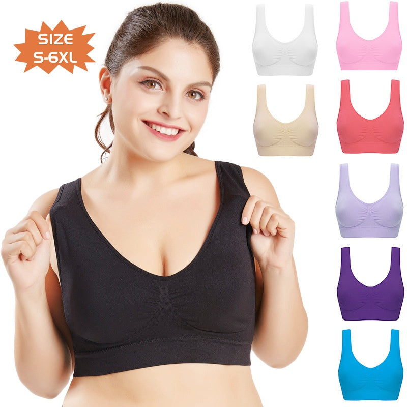 Full Cup Seamless Bra with Pads