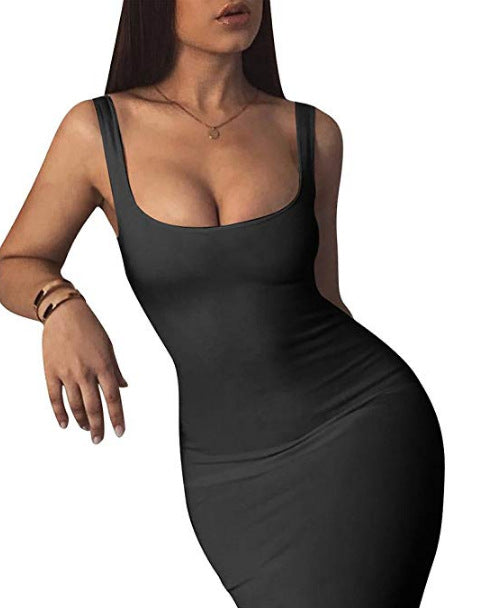 Sleveless Bodycon Tank Dress