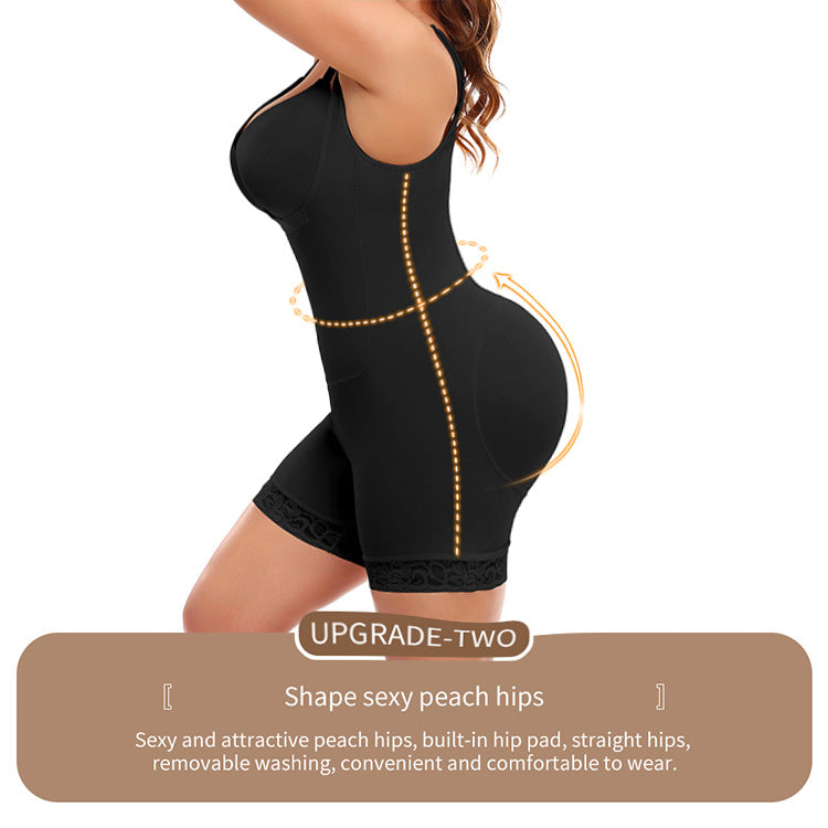 Side-zipper Firm Tummy Compression Shapewear