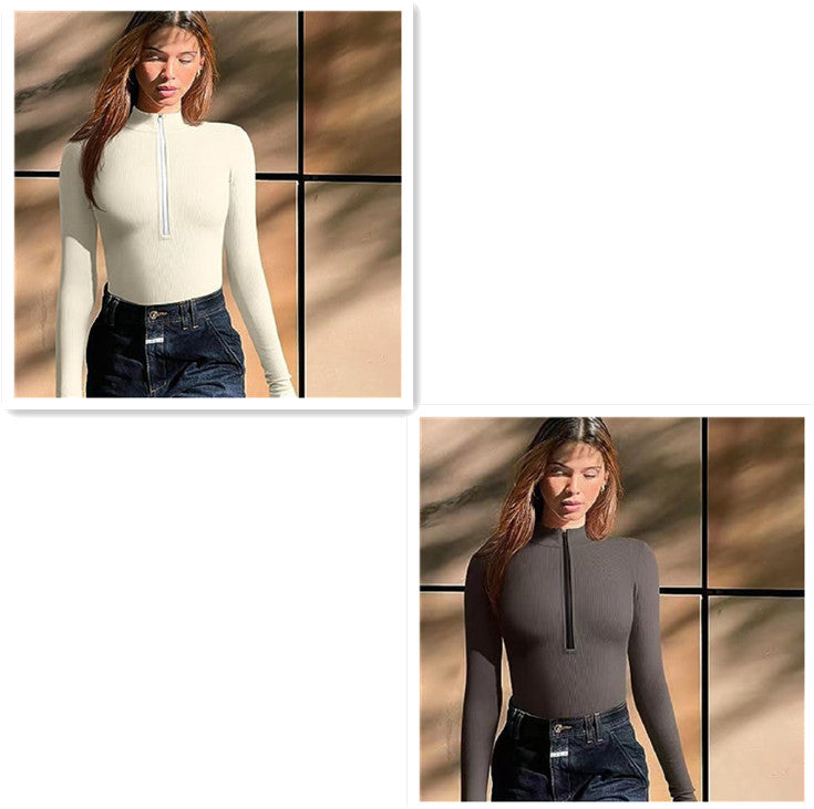 Long Sleeve Seamless Shapewear Jumpsuit