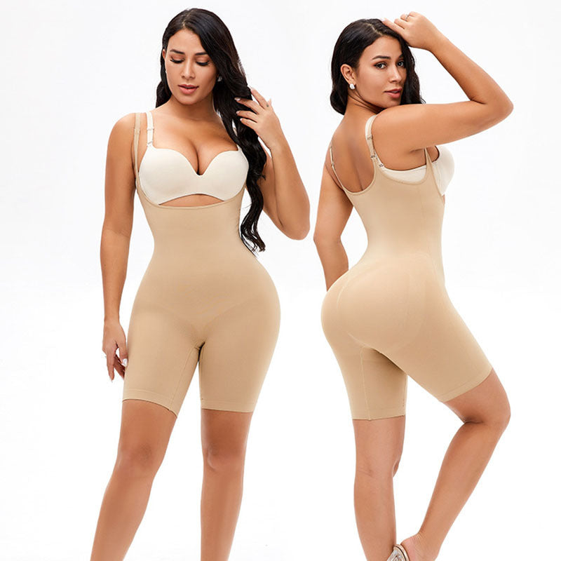 Seamless Tummy Compression & Butt Lift Shaping Bodysuit