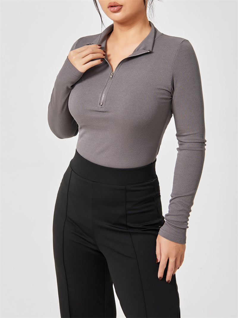 Long Sleeve Seamless Shapewear Jumpsuit