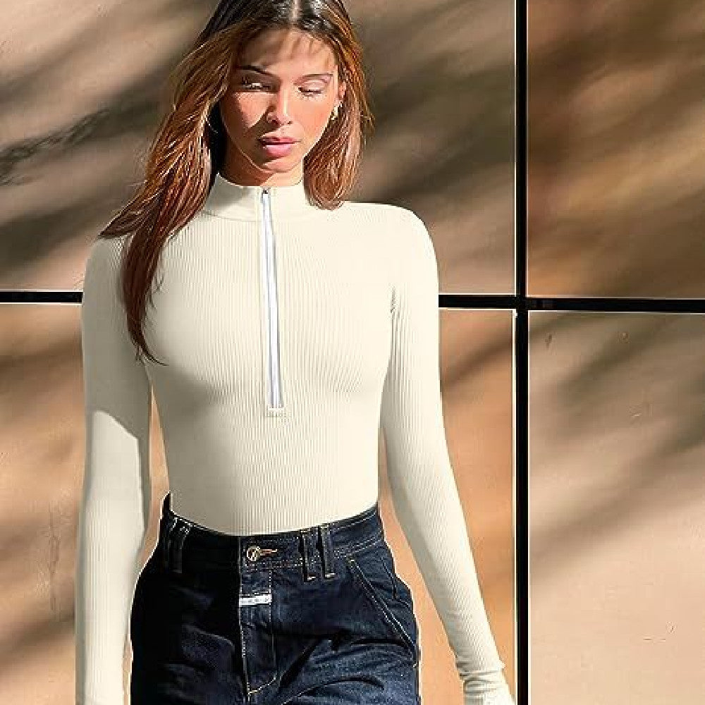 Long Sleeve Seamless Shapewear Jumpsuit