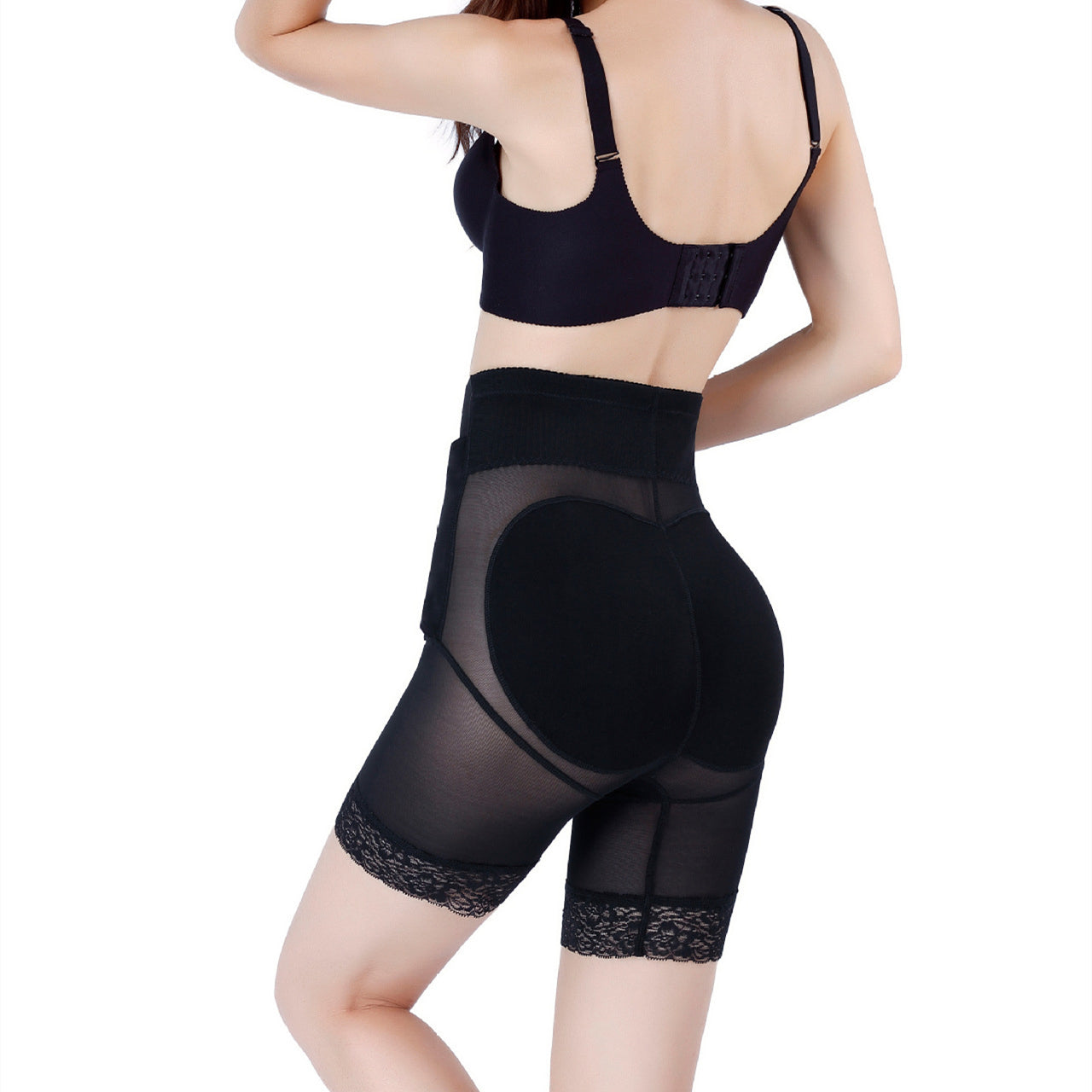 High Waist Pants Padded Full Buttock Lift Thight Slim