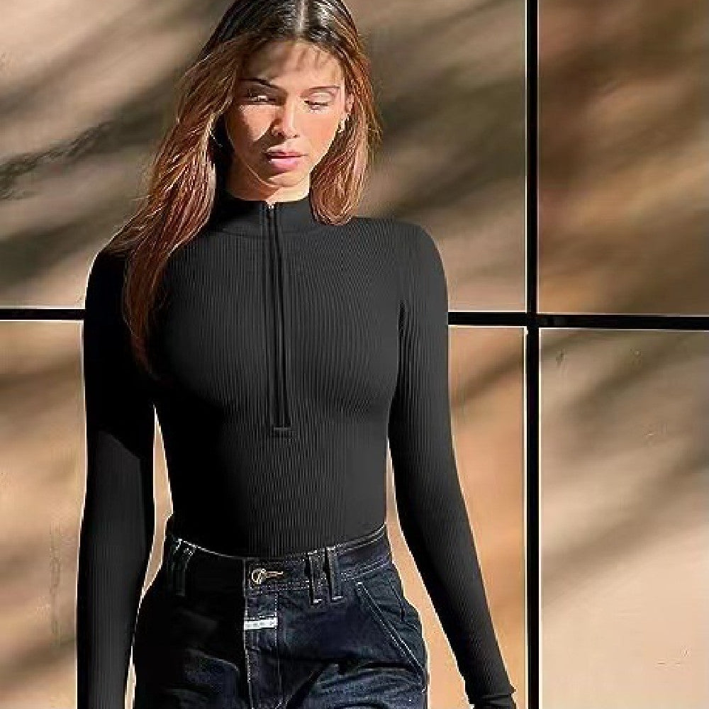 Long Sleeve Seamless Shapewear Jumpsuit
