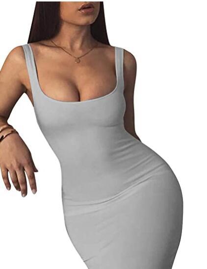 Sleveless Bodycon Tank Dress