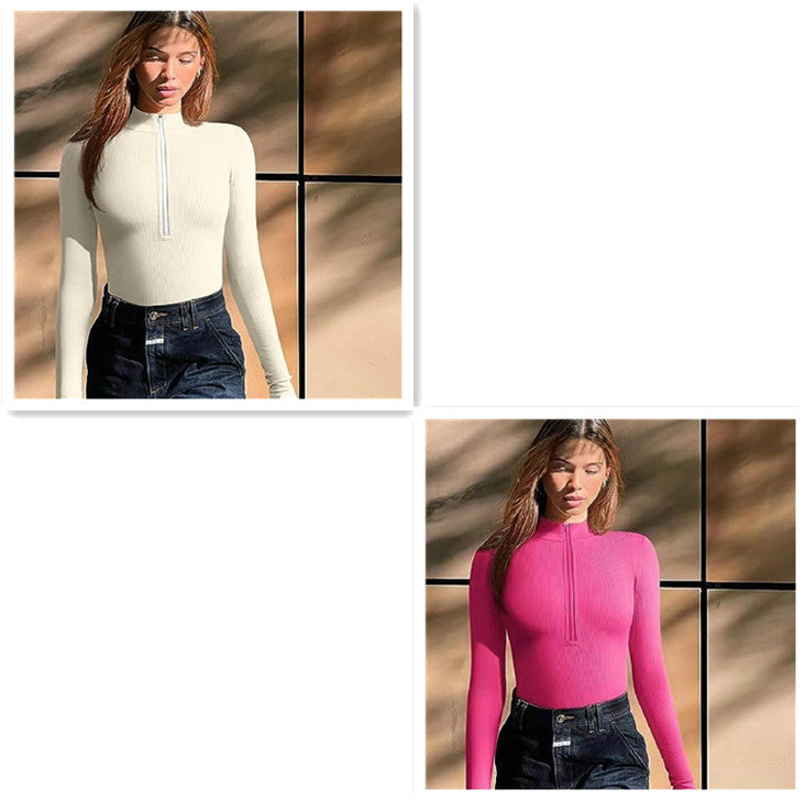 Long Sleeve Seamless Shapewear Jumpsuit