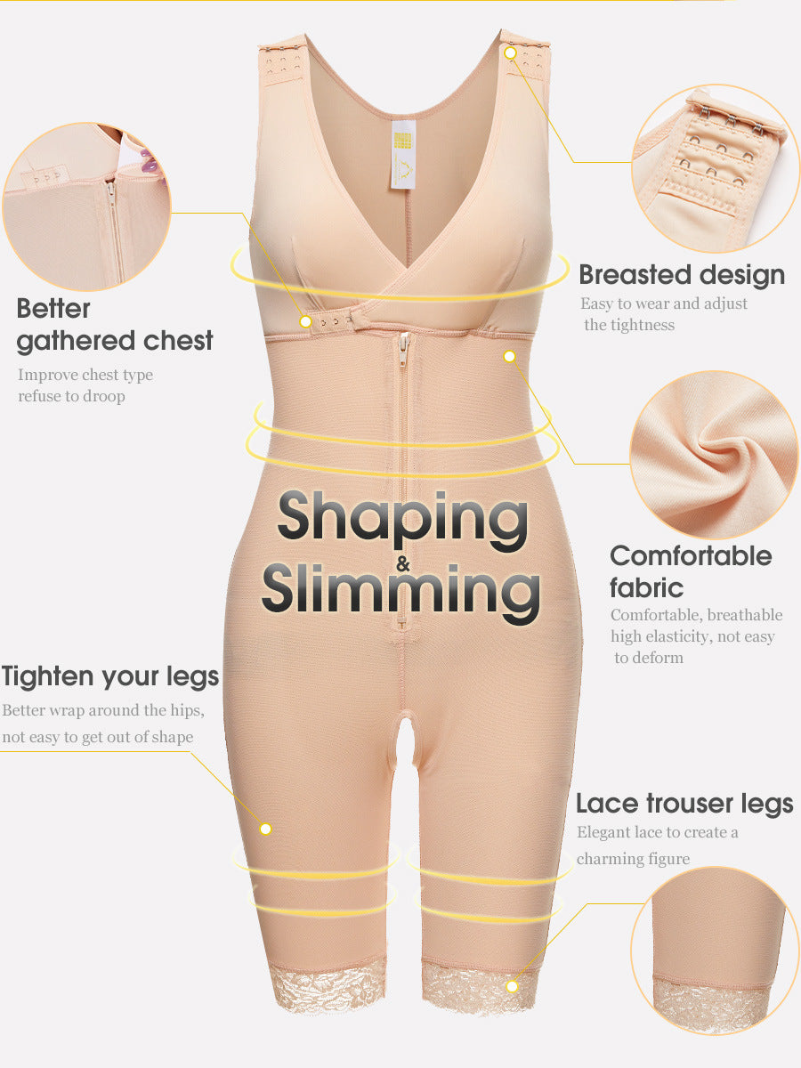 V-neck Full Body Shapewear