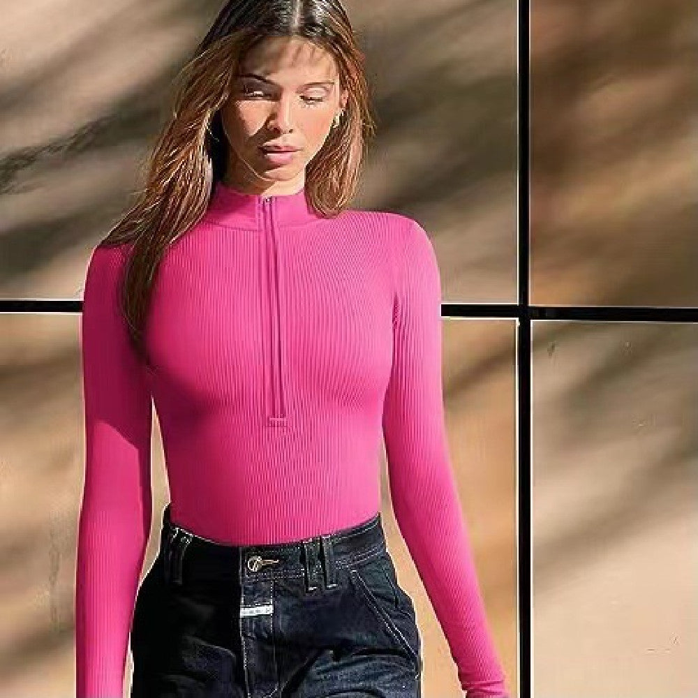 Long Sleeve Seamless Shapewear Jumpsuit