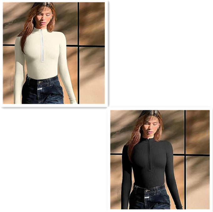 Long Sleeve Seamless Shapewear Jumpsuit