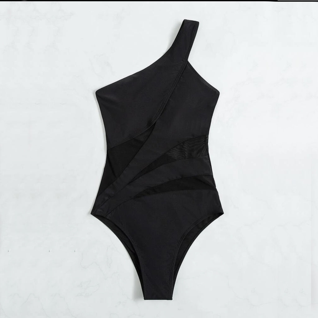 One-shoulder & One- piece Swimsuit