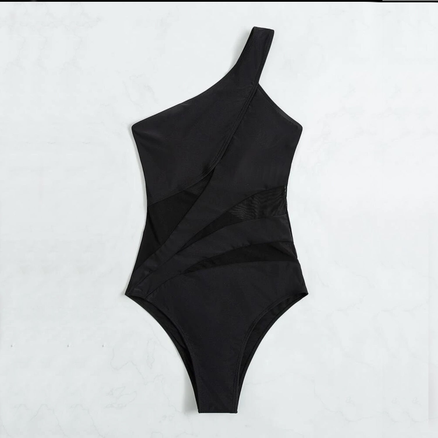 One-shoulder & One- piece Swimsuit
