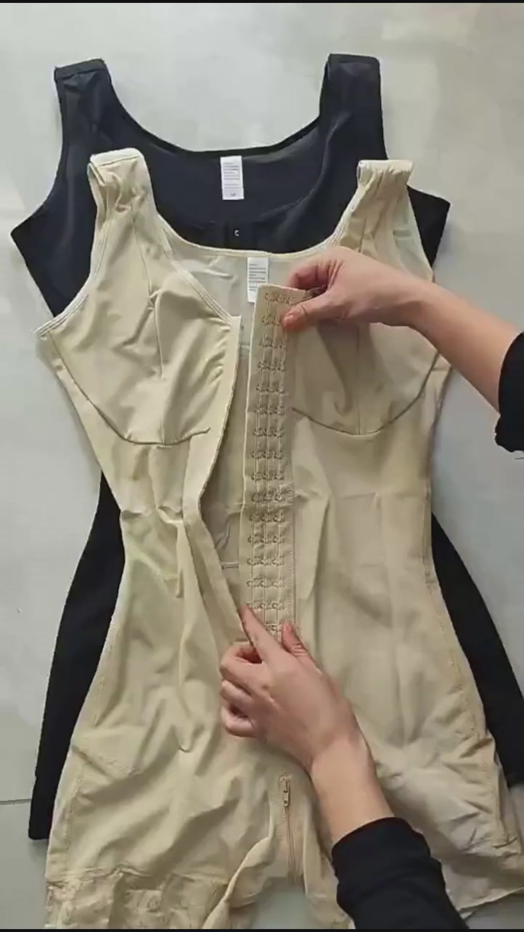 Fajas Full Body Shapewear with Zipper Crotch